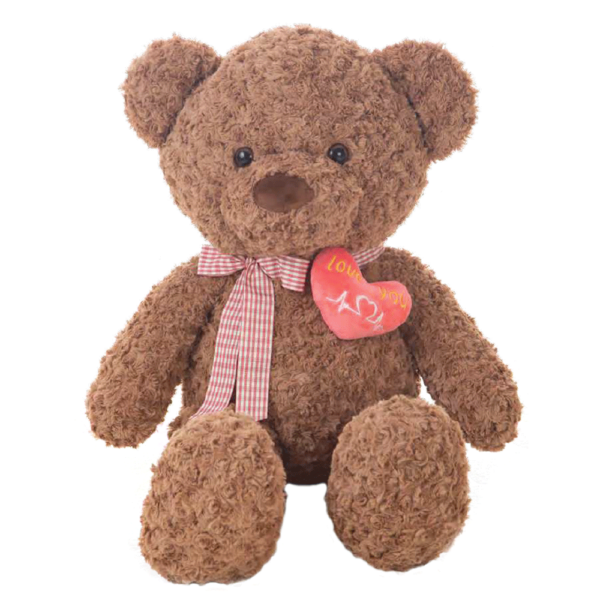 Urso Peluche Love You Castanho 115cm Autobrinca Online