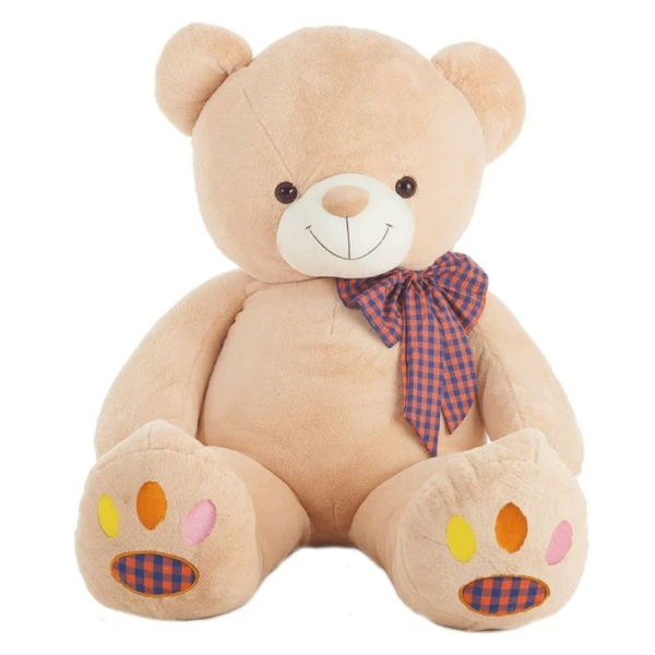 Urso Peluche Pegada Colorida 145cm Autobrinca Online