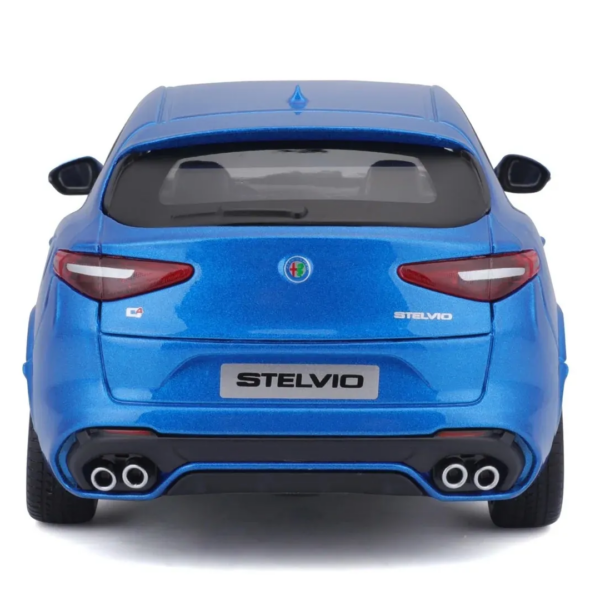Alfa Romeo Stelvio Azul 1:24 Bburago Autobrinca Online