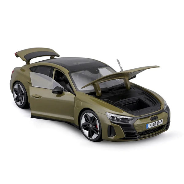 Audi RS e-tron GT (2022) Verde Tático 1:18 Bburago Autobrinca Online
