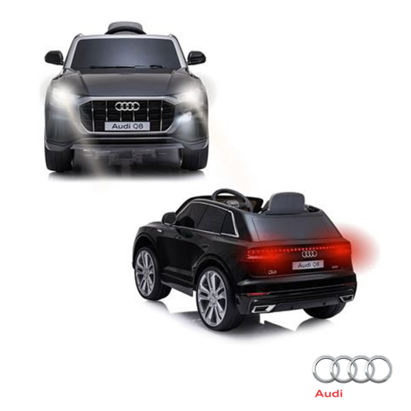 Audi Q8 Preto12V c/ Controlo Remoto Autobrinca Online