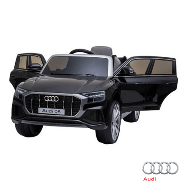 Audi Q8 Preto12V c/ Controlo Remoto Autobrinca Online