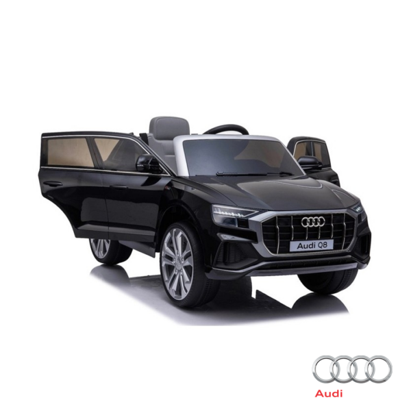 Audi Q8 Preto12V c/ Controlo Remoto Autobrinca Online