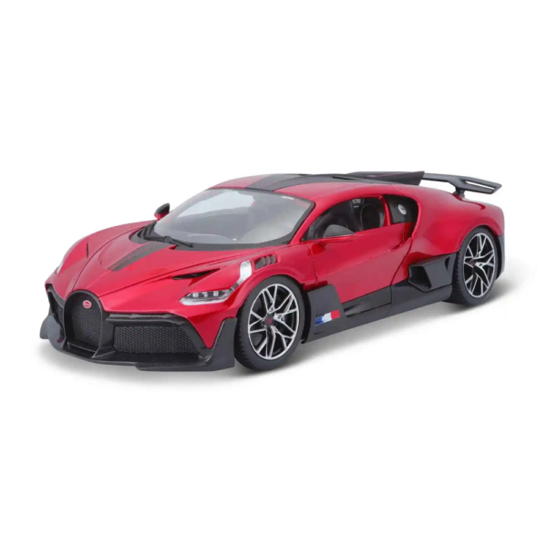 Bugatti Divo Vermelho e Preto 1:18 Bburago Autobrinca Online