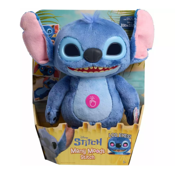 Disney Stitch Peluche Olhos Mágicos Many Moods 30cm Autobrinca Online