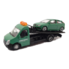 Ford Focus Verde com Reboque 1:43 Bburago Autobrinca Online