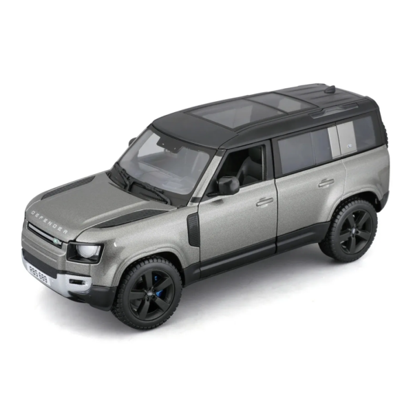 Land Rover Defender 110 (2022) Cinza 1:24 Bburago Autobrinca Online