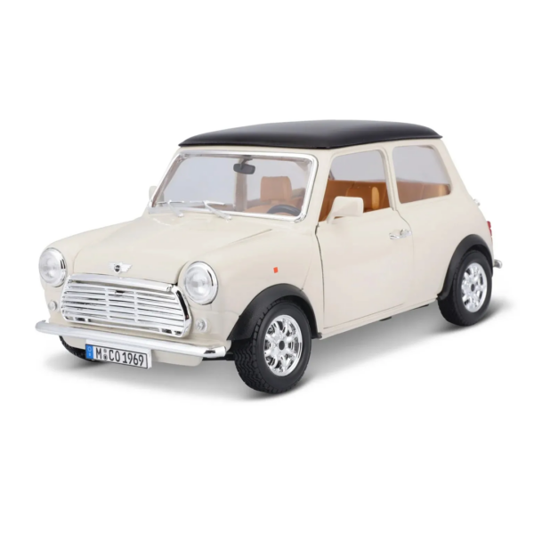 Mini Cooper (1969) Beige 1:18 Bburago Autobrinca Online
