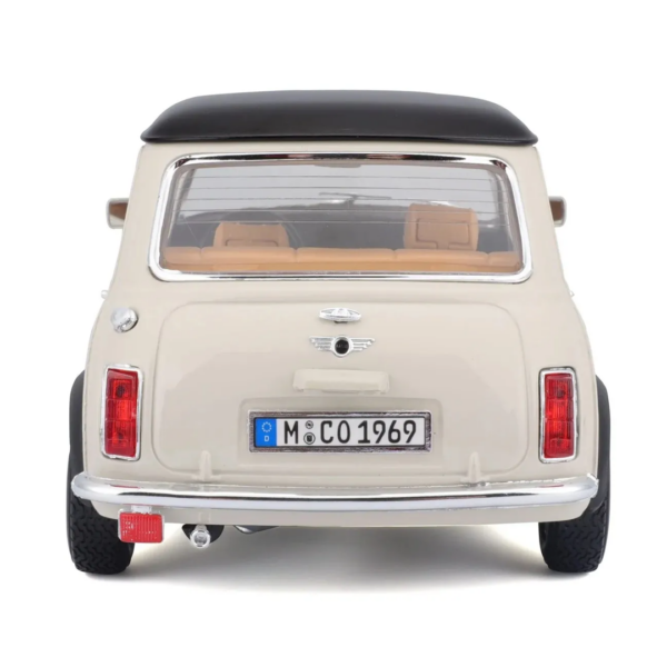 Mini Cooper (1969) Beige 1:18 Bburago Autobrinca Online
