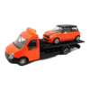 Mini Laranja com Reboque 1:43 Bburago Autobrinca Online