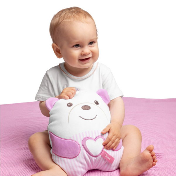 Peluche Chicco Ursinho Meditação Rosa Autobrinca Online