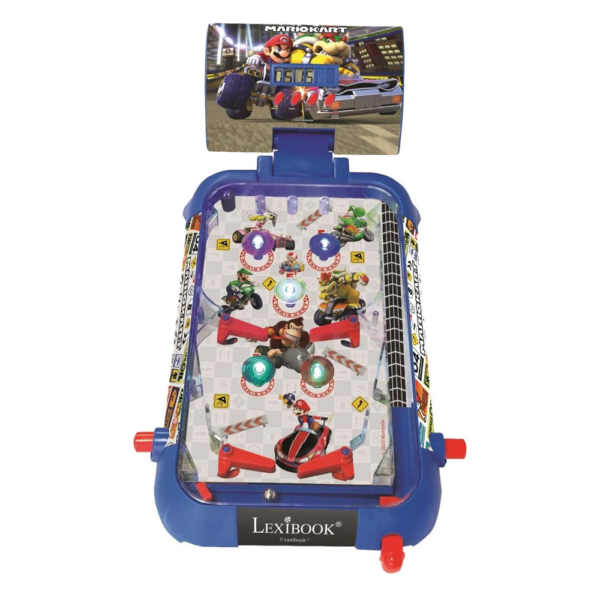 Pinball Eletrônico Mario Kart c/ Luzes e Sons Autobrinca Online
