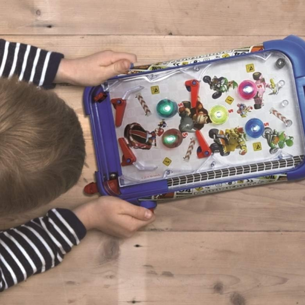 Pinball Eletrônico Mario Kart c/ Luzes e Sons Autobrinca Online