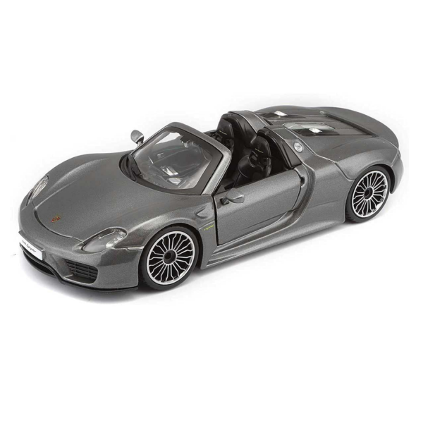 Porsche 918 Spyder Prata 1:24 Bburago Autobrinca Online