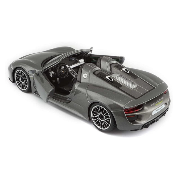Porsche 918 Spyder Prata 1:24 Bburago Autobrinca Online