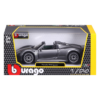 Porsche 918 Spyder Prata 1:24 Bburago Autobrinca Online