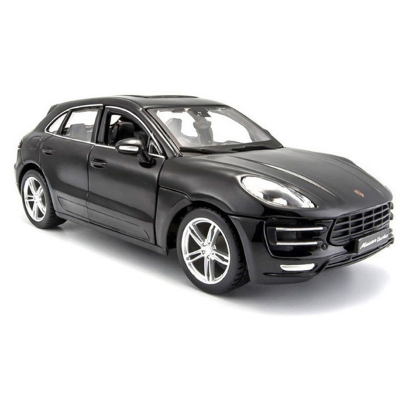Porsche Macan Preto 1:24 Bburago Autobrinca Online