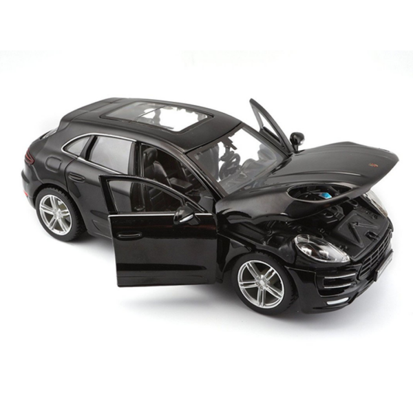 Porsche Macan Preto 1:24 Bburago Autobrinca Online