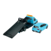 Renaut Clio Azul com Reboque 1:43 Bburago Autobrinca Online