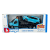 Renaut Clio Azul com Reboque 1:43 Bburago Autobrinca Online