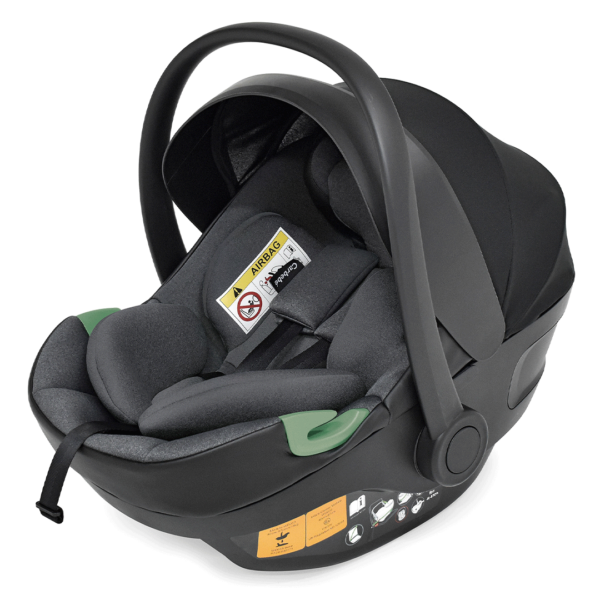 Trio Bébécar Soft Flowy KO431 c/ Cadeira Auto Nana e Chassi Preto Mate Autobrinca Online
