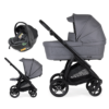 Trio Bébécar Soft Flowy KO431 c/ Cadeira Auto Nana e Chassi Preto Mate Autobrinca Online