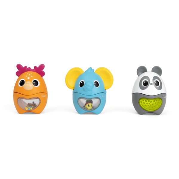 Conjunto 3 Animais Encaixáveis Chicco Autobrinca Online