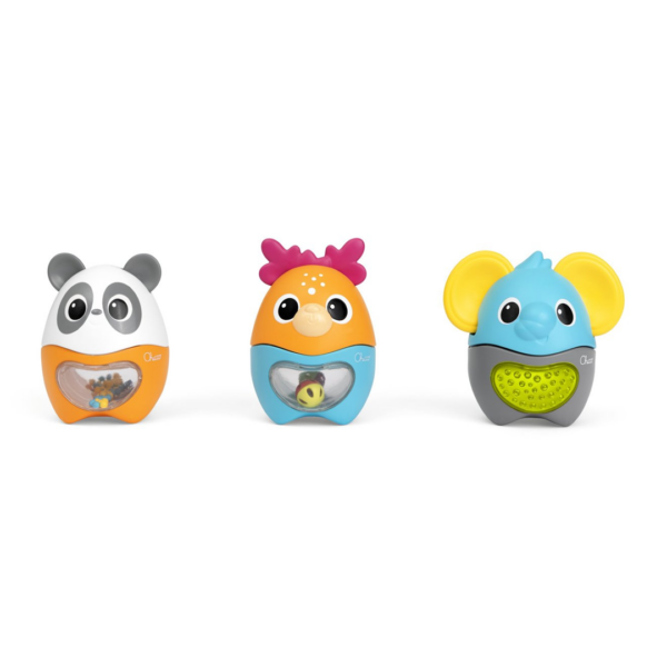 Conjunto 3 Animais Encaixáveis Chicco Autobrinca Online