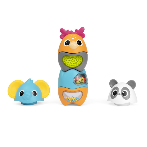 Conjunto 3 Animais Encaixáveis Chicco Autobrinca Online