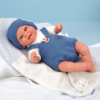 Boneca Elegance Arias Babyto Azul c/ Cobertor 35cm Autobrinca Online