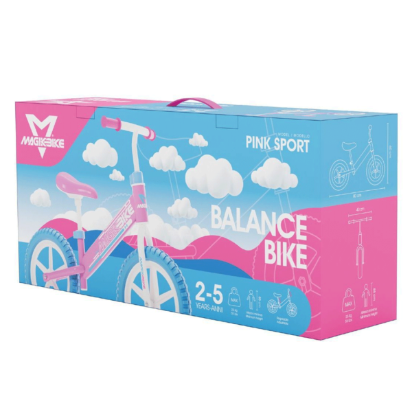 Bicicleta sem Pedais Magik Bike Pink Autobrinca Online