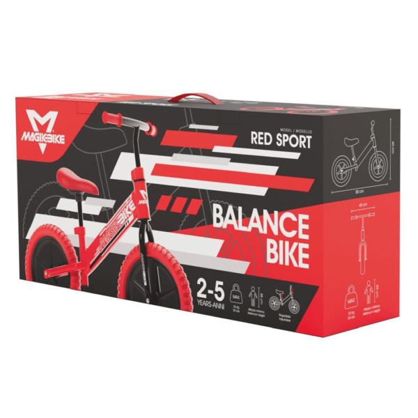Bicicleta sem Pedais Magik Bike Red Autobrinca Online