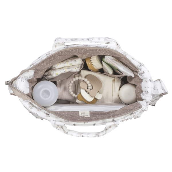 Bolsa de Maternidade Walking Mum Botton Flowers Autobrinca Online