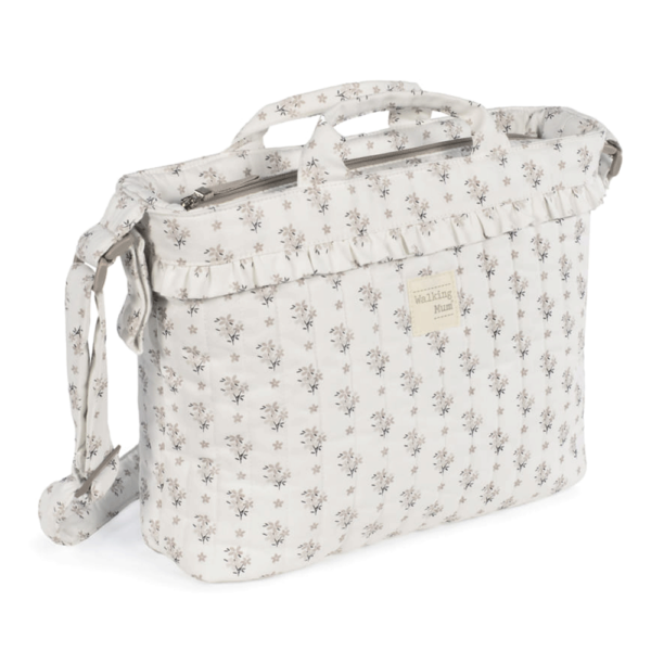 Bolsa de Maternidade Walking Mum Botton Flowers Autobrinca Online