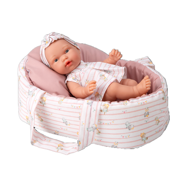 Boneca Elegance Arias Pillies c/ Alcofa 26cm Autobrinca Online