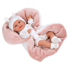 Boneca Elegance Arias Babyto Rosa c/ Manta 35cm Autobrinca Online