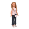 Boneca Elegance Arias Lisa Casual 87cm Autobrinca Online