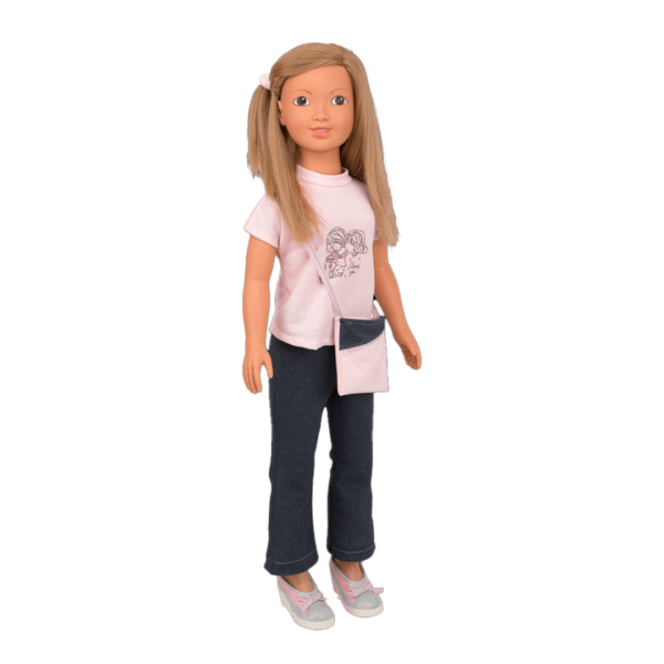 Boneca Elegance Arias Lisa Casual 87cm Autobrinca Online