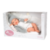 Boneca Reborn Arias Daniela c/ Almofada 45cm Autobrinca Online