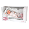 Boneca Reborn Arias Nadia c/ Cobertor e Ursinho 40cm Autobrinca Online