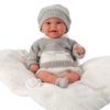 Boneca Elegance Arias Babyto Cinza c/ Almofada 35cm Autobrinca Online
