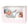 Boneca Elegance Arias Babyto Cinza c/ Almofada 35cm Autobrinca Online