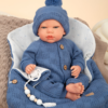 Boneco Reborn Arias Alberto c/ Saco de Dormir 40cm Autobrinca Online