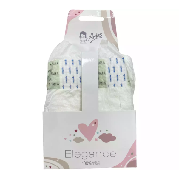 Acessórios de Bonecas – Conjunto 3 Fraldas Elegance Arias Autobrinca Online