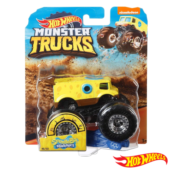 Hot Wheels Monster Truck 1:64 – Blister de 1 Veículo Autobrinca Online