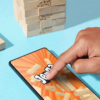 Jogo Jenga c/ App Digital Autobrinca Online