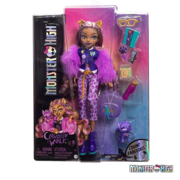 Monster High Clawdeen Wolf c/ Cão Crescent Autobrinca Online