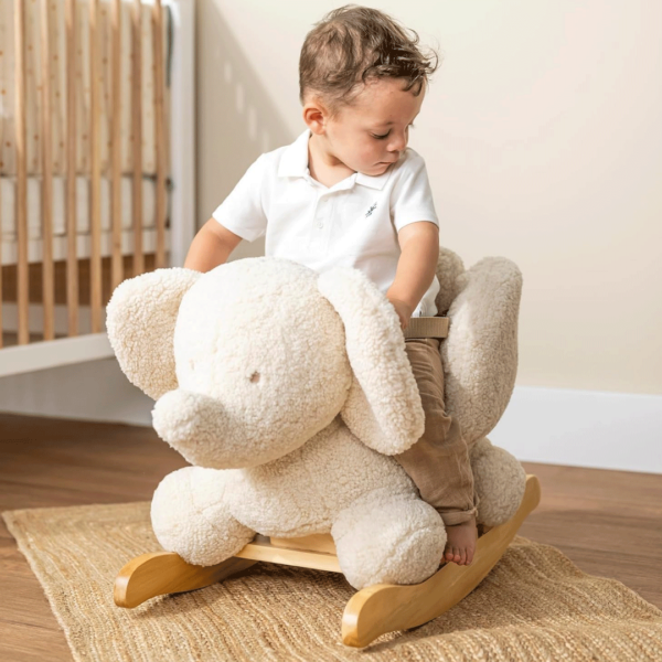 Nattou Rocker Elefante Teddy Ecru Autobrinca Online