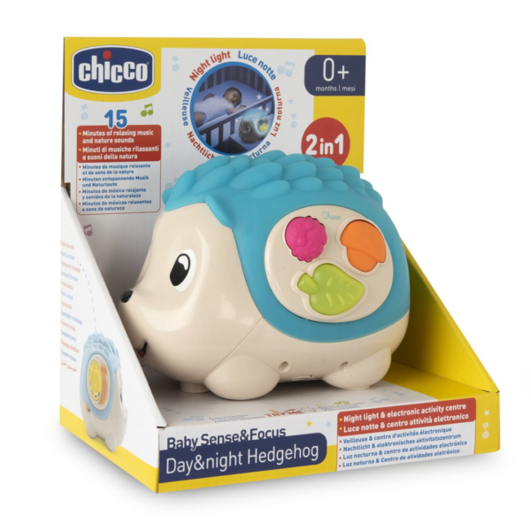 Ouriço Dia e Noite Chicco Autobrinca Online