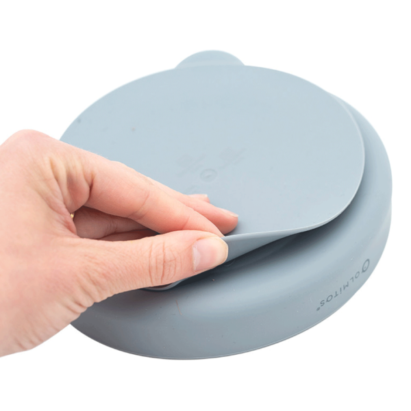 Set Alimentação Silicone Olmitos 6 Peças Azul Autobrinca Online